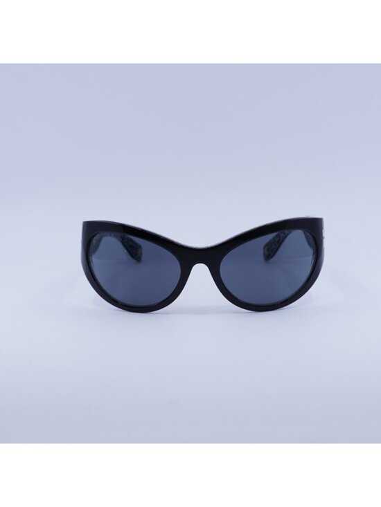 Marc Jacobs MJ 1087/S 0807 2K Sunglasses Black Cat Eye Frame, Grey AR Lenses main image 4